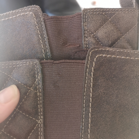 Timberland Waterproof Quilted Earthkeeper Slip On Mid Calf Boot Womens Brown 7.5 - Picture 15 of 16